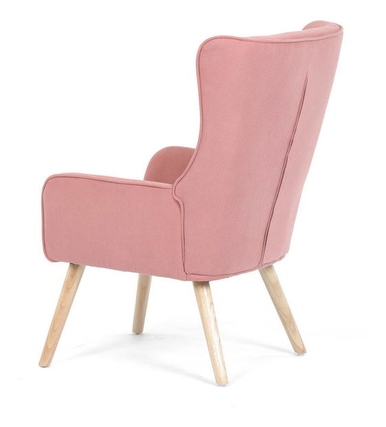 Křeslo Atribuian (růžová)