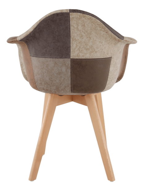 Křeslo Tesfaye (hnědá)