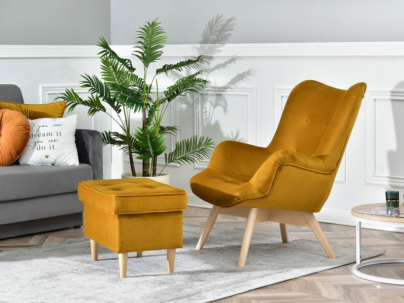 Designové křeslo Florentino (bílá)