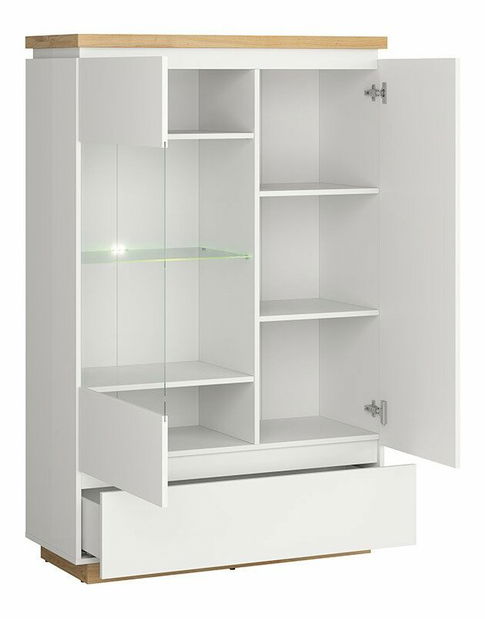 Vitrína BRW Erla REG1D1W1S