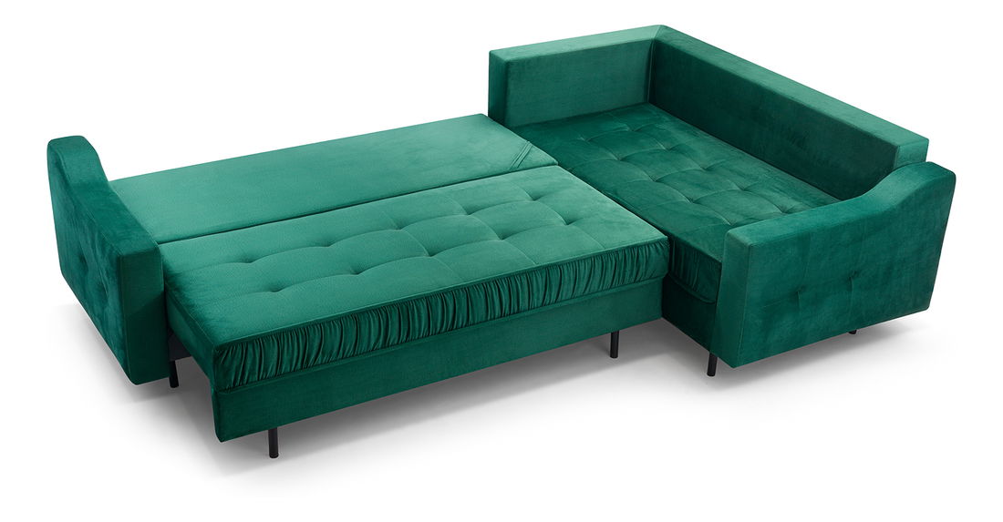 Rohová sedací souprava Aisha (vinová) (L)