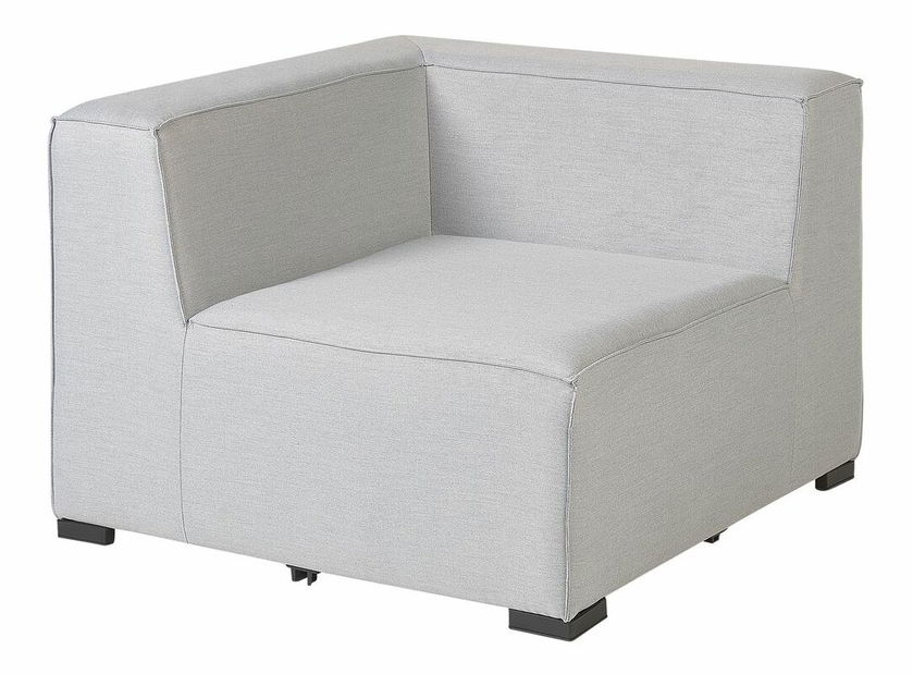 Rohová zahradní pohovka Ailin (světle šedá) (P)