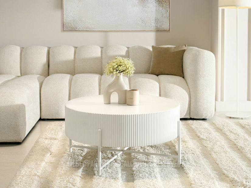 Konferenční stolek Número (bílá)