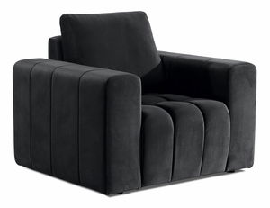 Křeslo Laura typ 07 (tmavě šedé)