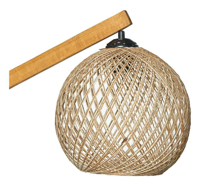 Stojanová lampa Rustecolla 1 (ecru + přírodní)