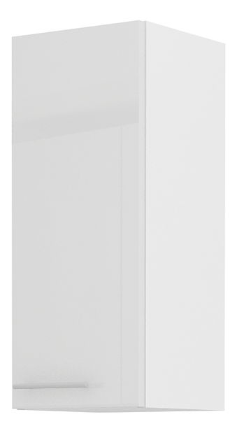 Horní kuchyňská skříňka Lavera 30 G 72 1F (bílá + lesk bílý)