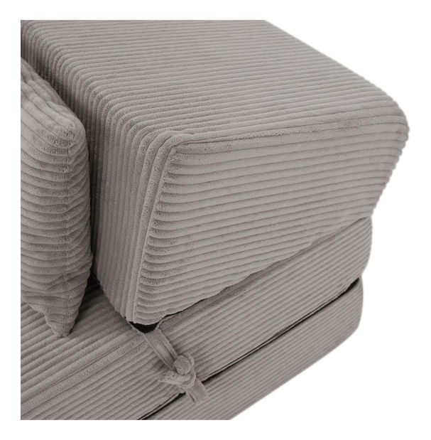 Rozkládací křeslo Plantearan (šedá)