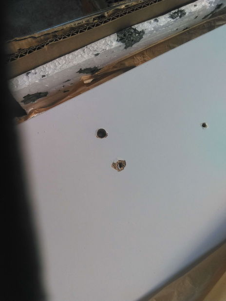 TV skříňka Sanna 180 3S3K RTV (briliantově bílá matná + dub sonoma) *bazar