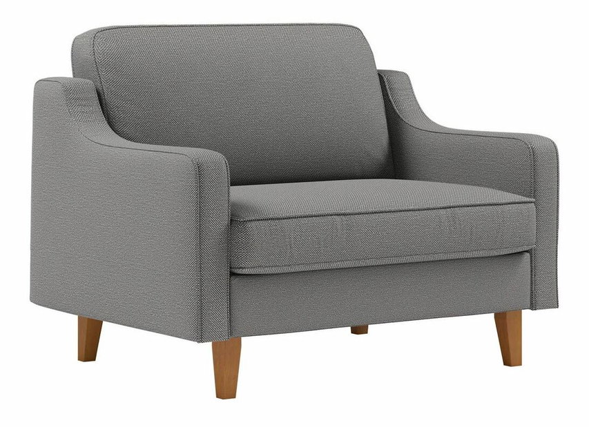 Křeslo Dělají L (tmavě modrá + ořech)