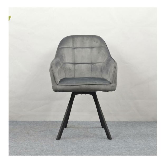 Jídelní židle Sammy (tmavě šedá)