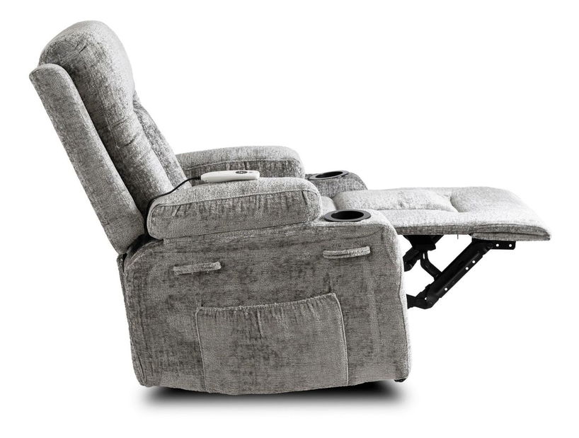 Masážní křeslo Banesto (šedá)