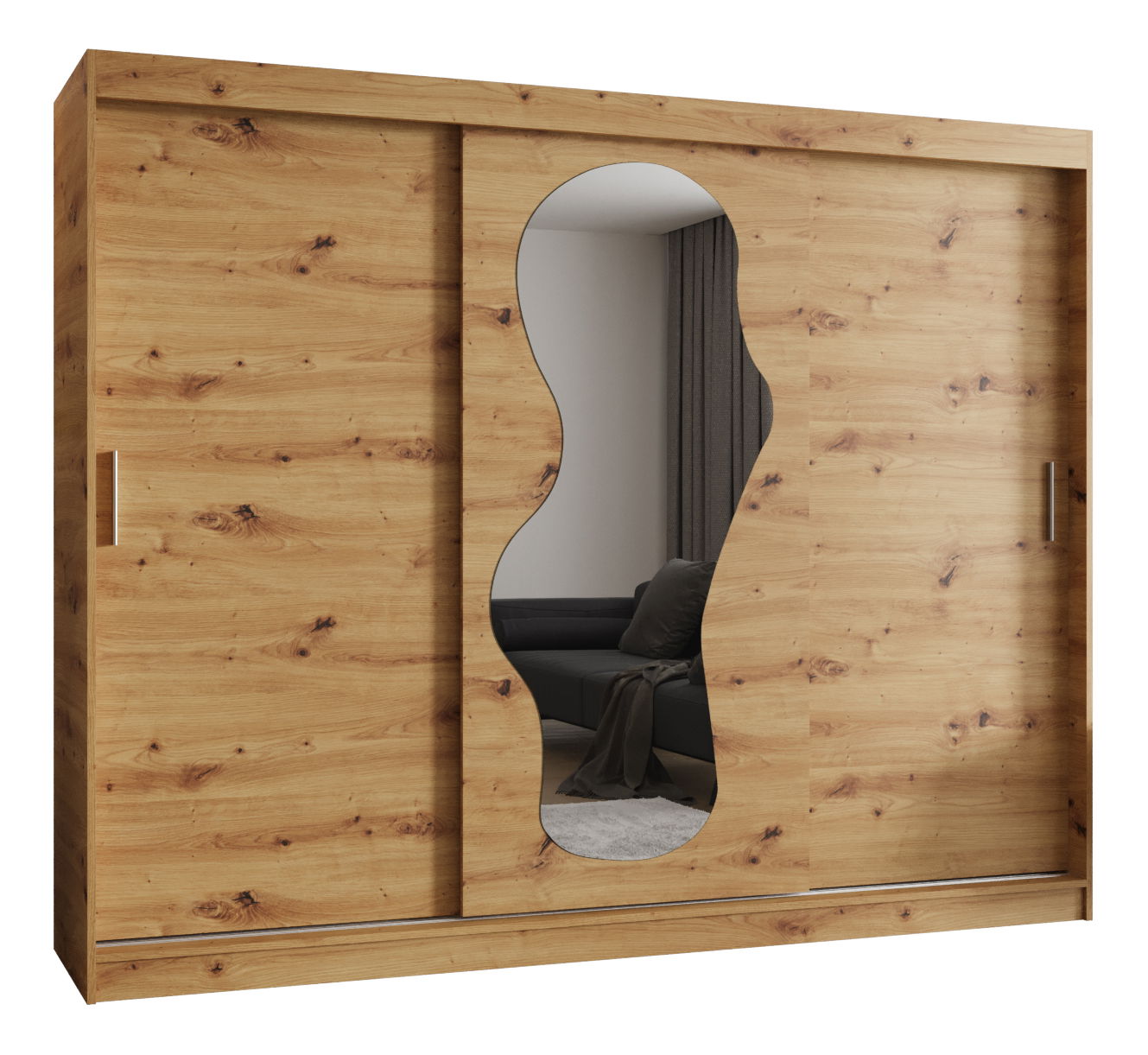 Šatní skříň 250 cm Ulta (dub artisan)