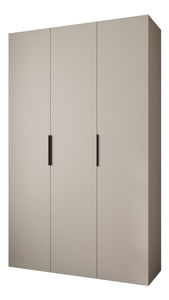 Šatní skříň 150 cm Carmela 50-4 (kašmír + černá)