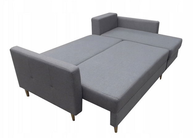 Rohová sedacia súprava Meshire (světle šedá) (P)