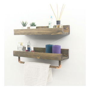 Set 2ks. polic Nopesa 5 (ořech)