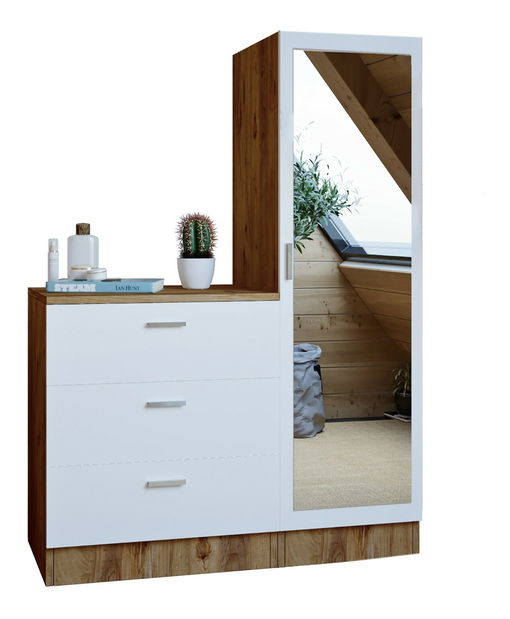 Předsíňová sestava Cicci (Borovice antlantic + Bílá)