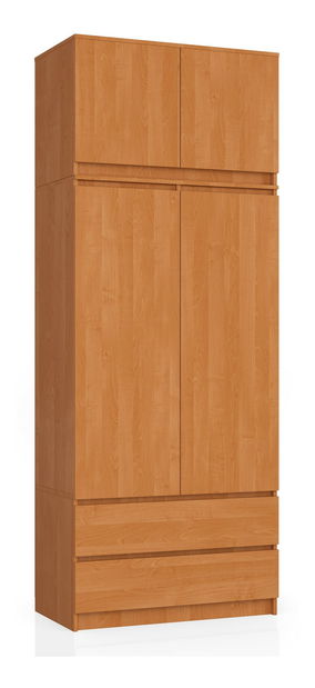 Šatní skříň Submarino (olše) (s nástavbou)