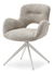 Židle Milla (béžová + šedá)