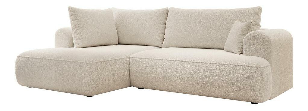 Rohová sedací souprava Olivo II (L) (béžová + černá)