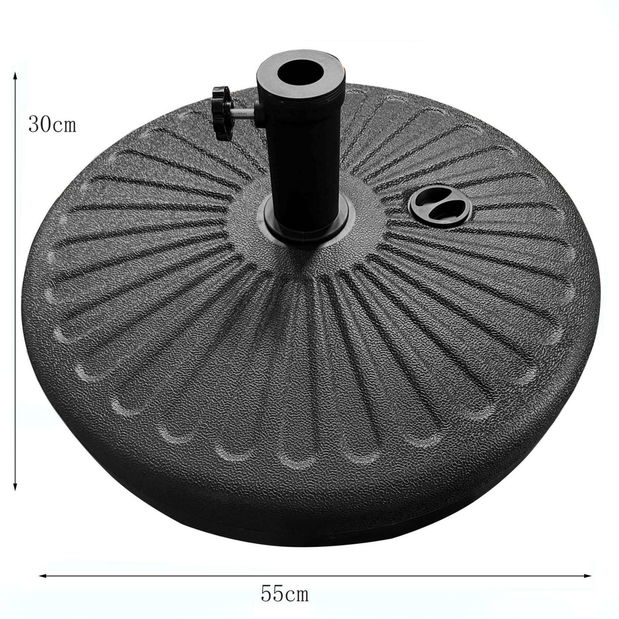 Základna slunečníku Tuff 3 (černá)