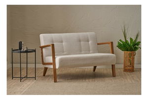 Pohovka dvousedačka Kramer (krémová)