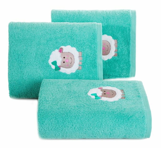 Sada ručníků 50x90 cm Bambino 41 (6 ks) (mátová)