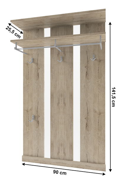 Věšák Oscroft 90 (dub san remo)
