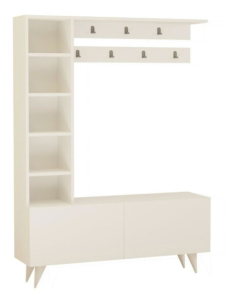 Předsíňová sestava Nidenu (bílá)