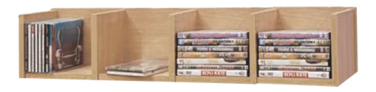 Polička Naomi 4 buk