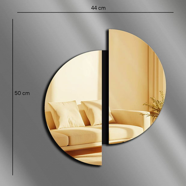 Zrcadlo Ozi 6 (kouřová)