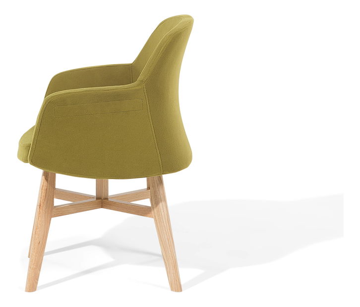 Křeslo Ystvan (olivově zelená)