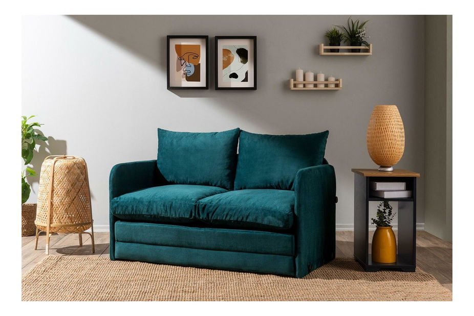 Rozkládací pohovka Sagoretti (petrolejová)