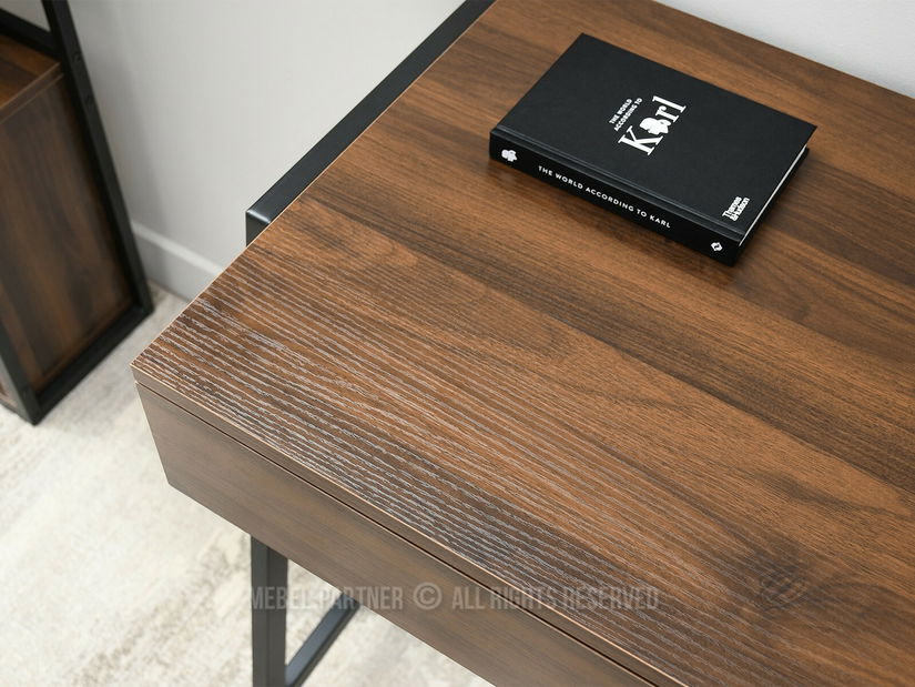 PC stolek Norsinimo (ořech + černá)