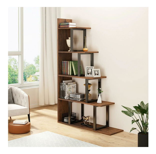 Regál Saidy (hnědá + černá)