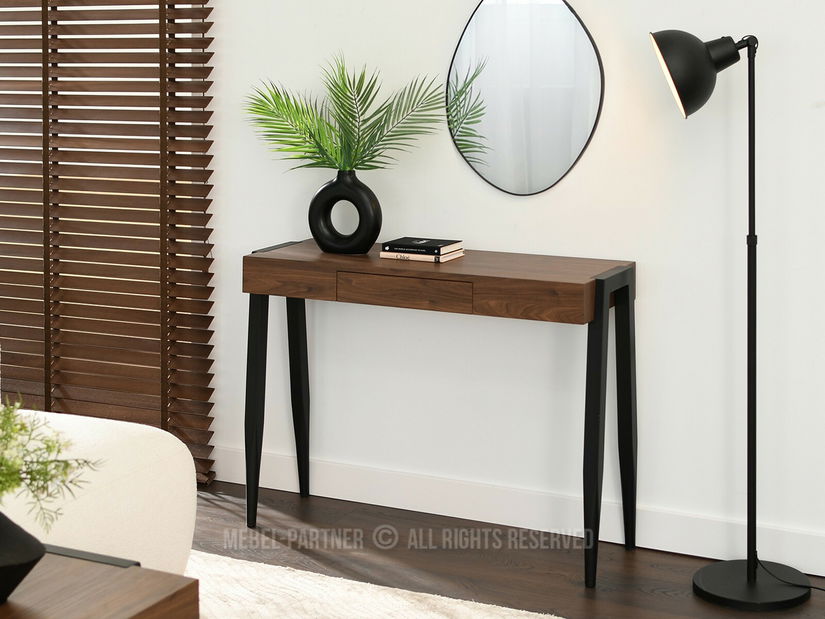 Konzolový stolek Mukusiz (černá)