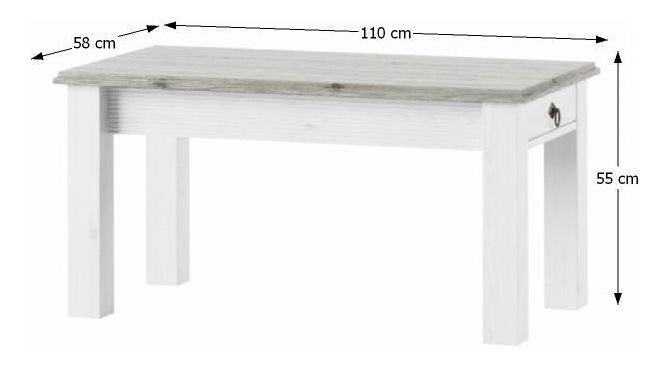 Konferenční stolek Lunete LM 97