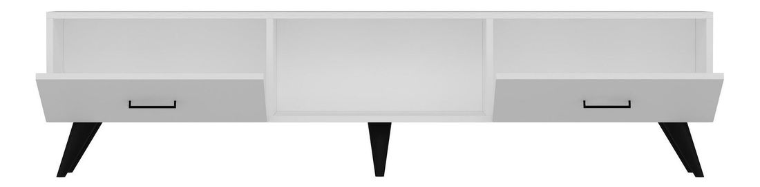 TV stolek/skříňka Vunavu (bílá)