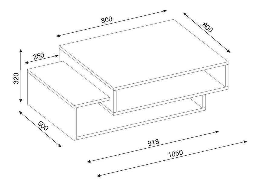 Konferenční stolek Talla