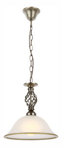 Závěsné svítidlo Odin 60208H (stará mosaz + satinovaná)