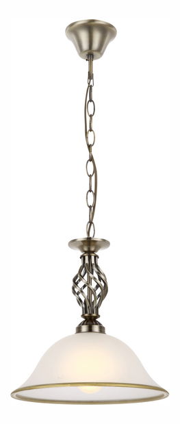 Závěsné svítidlo Odin 60208H (stará mosaz + satinovaná)