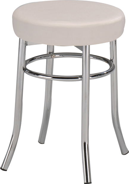 Taburet Irena bílá