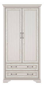 Šatní skříň BRW Stylius SZF2D2S (modřín sibiu)