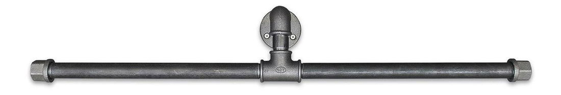 Nástěnný věšák na oblečení Nenanu 2 (šedá)