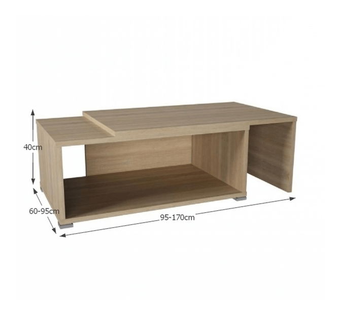 Konferenční stolek Dua (dub sonoma)