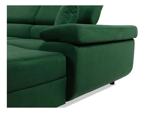 Rohová sedačka U Terazuro Bis (šedá) (s úl. prostorem) (P)