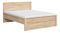 Manželská postel 160 cm BRW Kaspian LOZ/160/T (dub sonoma)