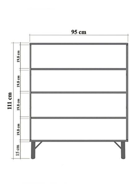  Skříňka Mozaic 869 (travertin)