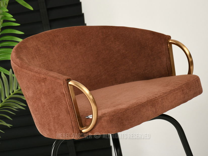 Židle Carma H (měděná + zlatá)