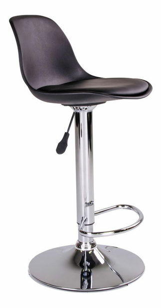 Barová židle Tintina (černá)