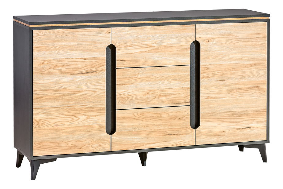 Komoda typ GA6 Gema (šedá + horský jasan)